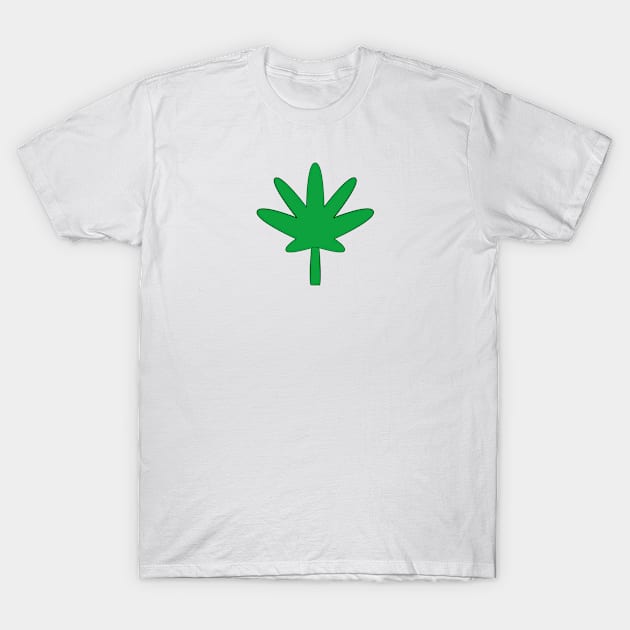 Weed leaf | Yoh casual tee T-Shirt by PinPom